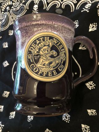 Death Wish Coffee Co 2016 Day Of The Dead Halloween Mug 26 Low Number