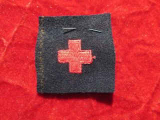 Us Navy Medic Red Cross Distinguishing Mark Striker Pharmacist Mate,  Tag