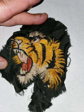 Wwii Us Army Chinese Avg 14th Air Force Flying Tigers Silk Patch Priced To Sell