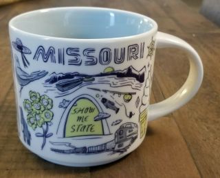 2018 Starbucks Coffee Tea Mug Missouri,  Been There Series,  Across The Globe 14oz