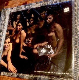 Jimi Hendrix Experience Electric Ladyland Uk Polydor 1973 Vinyl 2 - Lp Nude Cover