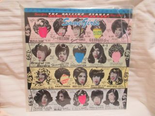 The Rolling Stones Some Girls Mfsl 1 - 087 Lp Factory