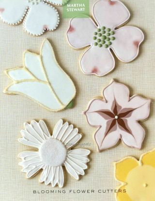 Martha Stewart By Mail Blooming Flower Copper Cookie Cutters