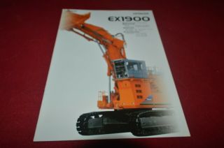Hitachi Ex1900 Shovel Excavator Brochure Fcca
