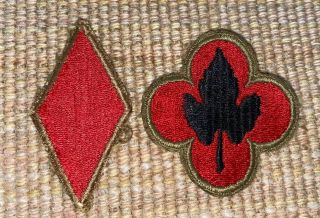 Two Pre Wwii U S Army Patches.