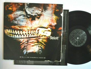 Metal Lp - Slipknot - Vol.  3 (the Subliminal Verses) Gf 2xlp W/ Inners Vg,
