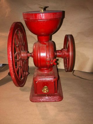 Antique Cast Iron Swift Hill Lane Brothers Coffee Grinding Mill No.  13