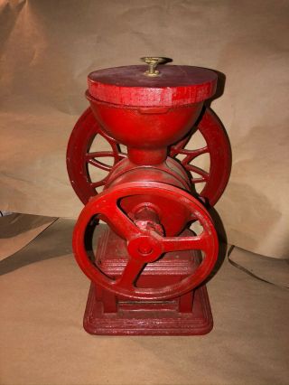 Antique Cast Iron Swift Hill Lane Brothers Coffee Grinding Mill No.  13 2