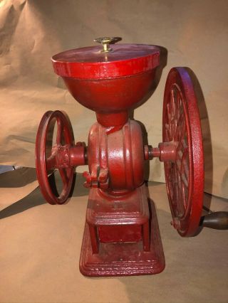 Antique Cast Iron Swift Hill Lane Brothers Coffee Grinding Mill No.  13 3