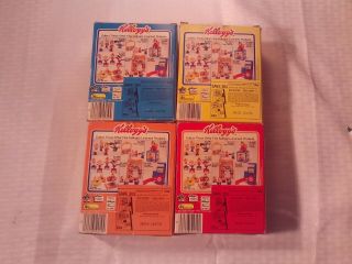 4 Kellogg ' s Rice Krispies Snap Crackle Pop and Toucan Dolls Talbot Toys 1984 3