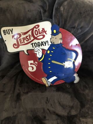 Buy Pepsi - Cola Today 5 Cent Vintage Pepsi Pete Hanging Country Store Sign
