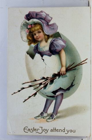 Easter Joy Attend You Postcard Old Vintage Card View Standard Souvenir Postal Pc