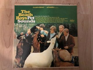 The Beach Boys - Pet Sounds 1966 Capitol Dt - 2458 Duophonic Jacket/vinyl Vg,