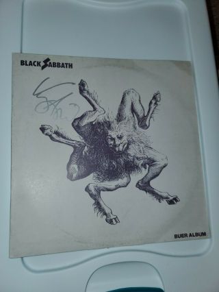 Black Sabbath Live Ronnie James Dio Lp Rare Heaven Hell Japan 11/17/80 Buer Lp