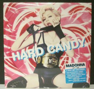 Madonna " Hard Candy " Lp,  Cd 3 Records Set