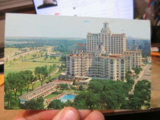 Vintage Old Postcard Illinois Chicago Edgewater Beach Hotel Swimming Pool & Park