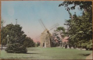 East Hampton,  Long Island,  Ny 1930 Postcard: Old Mill - York