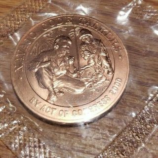 In Package,  Wwii Usmc Navajo Code Talkers Commerative Coin,  2000