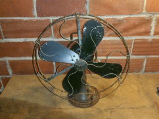 Vintage 1930s Ge General Electric Fan Type Aou 16 Inch Aluminum Blades No 75425