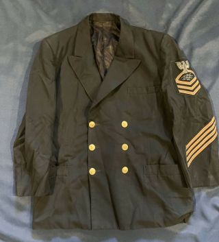 Ww2 Korean War Us Navy Chief Petty Officer Uniform With Insignia