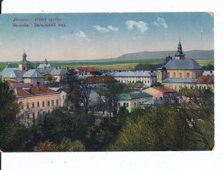 Old Postcard Poland Ukraine Austria Galicia Jewish Town Zolochiv Zloczow 1900s