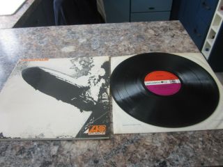 Led Zeppelin 1 Red Plum Labels Atlantic 588 171 1969 Mc Neil 1st Sleeve A1 B1
