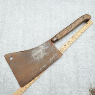 Vintage Foster Bros 10,  10 " Meat Cleaver,  20 " Length.  4 Lbs 9 Oz.