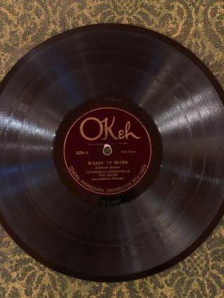 Okeh 8238 Clifford Hayes Louisville Jug Band STRUTTIN ' THE BLUES 1925 78 rpm V 3