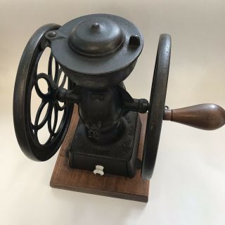 Antique Enterprise No.  2 Coffee Mill Grinder Cast Iron 1873