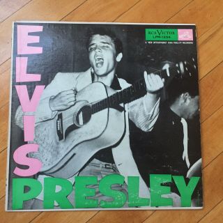Elvis Presley S/t Self Titled Rca Victor Lpm - 1254 Debut Lp