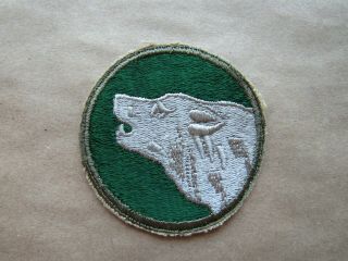 Wwii United States Army 104th Infantry Division Patch