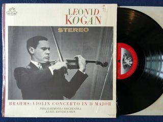 Angel S35690 (sax 2307) Nm,  Leonid Kogan Brahms Violin Concerto Kondrashin