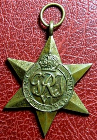 The 1939–1945 Star Medal Wwii Award To British And Commonwealth Forces M 17931