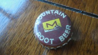 Stunning Cork Lined Bottle Cap Mountain Root Beer Brockville Ontario