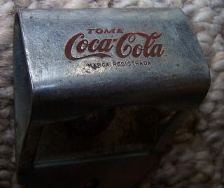 Vintage Tome Coca Cola Wall Mount Bottle Opener Cooler Coca - Cola Acton 2