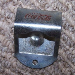 Vintage Tome Coca Cola Wall Mount Bottle Opener Cooler Coca - Cola Acton 3