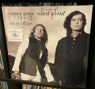 1994 Jimmy Page Robert Plant No Quarter Unledded Lp Zeppelin Hype Sticker