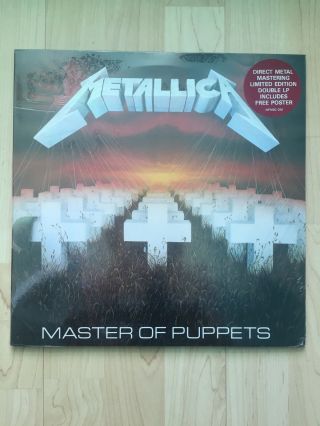 Metallica - Master Of Puppets Double Vinyl Record - - - Mfn60dm