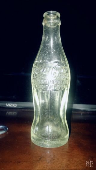 Vintage Coca - Cola Nov.  16,  1915 Pat’d Soda Bottle Shelby,  Nc.  Nc Rare