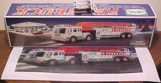 2000 Hess Fire Truck Firetruck With Bag & Batteries
