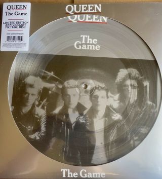 Queen - The Game Picture Disc 40th Anniversary Rare Low Number