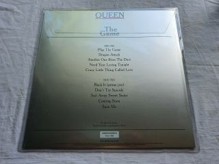 QUEEN THE GAME PICTURE DISC LP LOW NUMBER 0244 2