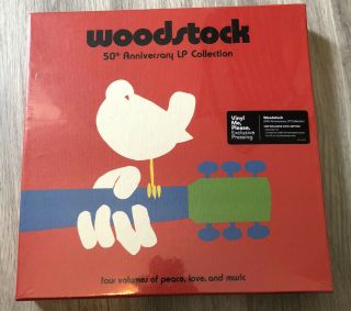 Woodstock 50th Anniversary 10 Colored Lp Box Set Vmp Vinyl Me Please 514/1000