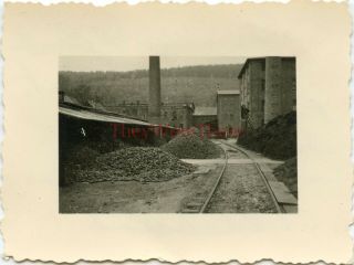 WWII photo - US View of Captured German V - 1 FLYING BOMB / ROCKET FACTORY 2