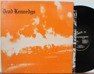 Dead Kennedys Lp “fresh Fruit For Rotting Vegetables” Irs 70014 Vg,  W/ Poster