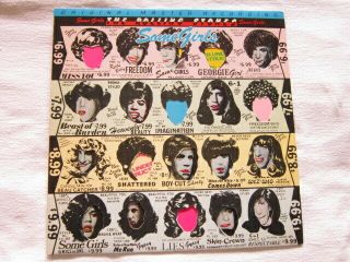 The Rolling Stones Some Girls Mfsl 1 - 087 Lp Visually Graded M Play Graded Nm