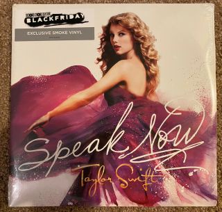 Taylor Swift ‎speak Now Record Store Day Smoke Color Vinyl 416/7000
