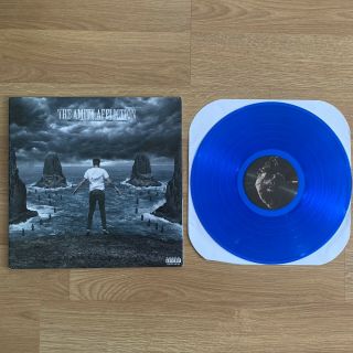 The Amity Affliction Let The Ocean Take Me Album Vinyl Record Lp Clear Blue Rare