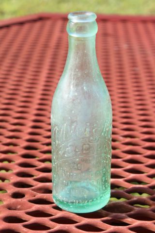 C.  E.  W.  Wright Wright ' s Greenwood Mississippi Embossed Bottle Miss MS Root 1914 2