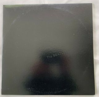 The Beatles Black Album 3 Lp With Poster - Uk Import - Rare